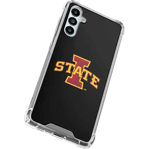 Iowa State University Primary Logo Black Galaxy A15 5G Clear Case