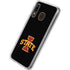 Iowa State University Primary Logo Black Galaxy A20 Clear Case