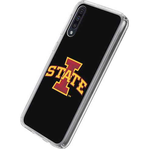 Iowa State University Primary Logo Black Galaxy A50 Clear Case