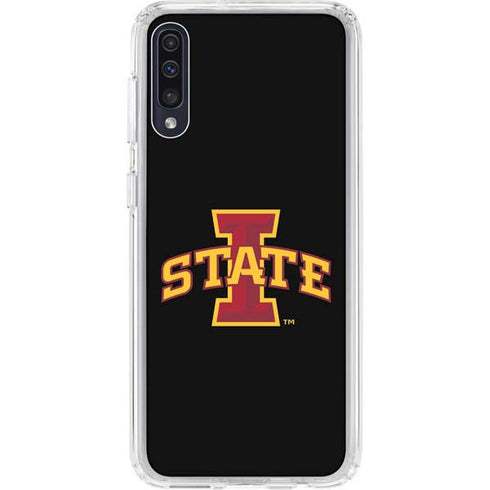 Iowa State University Primary Logo Black Galaxy A50 Clear Case