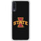 Iowa State University Primary Logo Black Galaxy A50 Clear Case