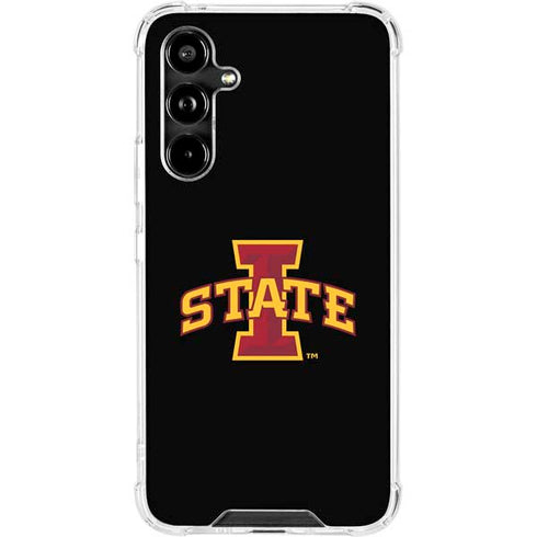 Iowa State University Primary Logo Black Galaxy A54 5G Clear Case
