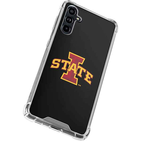 Iowa State University Primary Logo Black Galaxy A54 5G Clear Case