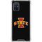 Iowa State University Primary Logo Black Galaxy A71 5G Clear Case