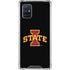 Iowa State University Primary Logo Black Galaxy A71 5G Clear Case