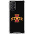 Iowa State University Primary Logo Black Galaxy A72 5G Clear Case