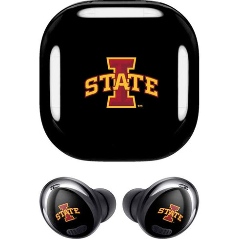 Iowa State University Primary Logo Black Galaxy Buds Pro Skin