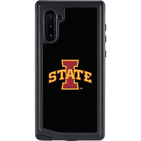 Iowa State University Primary Logo Black Galaxy Note 10 Waterproof Case