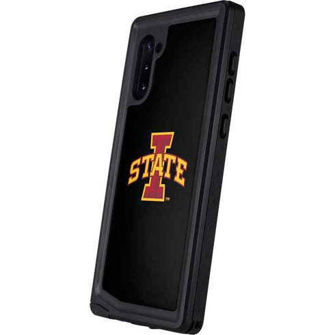 Iowa State University Primary Logo Black Galaxy Note 10 Waterproof Case