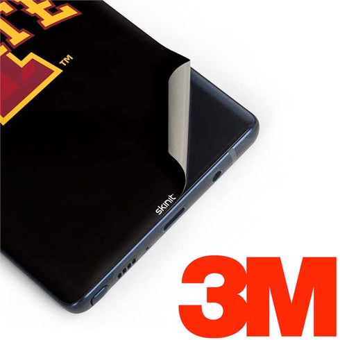 Iowa State University Primary Logo Black Galaxy Note 9 Skin