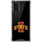 Iowa State University Primary Logo Black Galaxy Note20 5G Clear Case