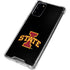 Iowa State University Primary Logo Black Galaxy Note20 5G Clear Case