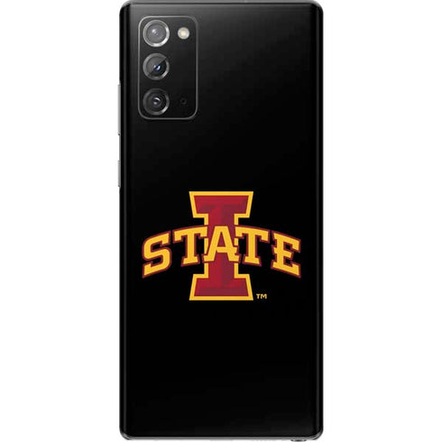 Iowa State University Primary Logo Black Galaxy Note20 5G Skin
