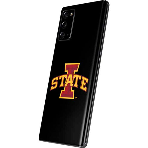 Iowa State University Primary Logo Black Galaxy Note20 5G Skin