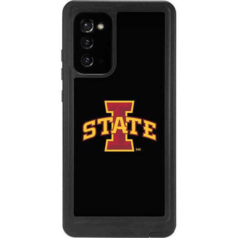 Iowa State University Primary Logo Black Galaxy Note20 5G Waterproof Case