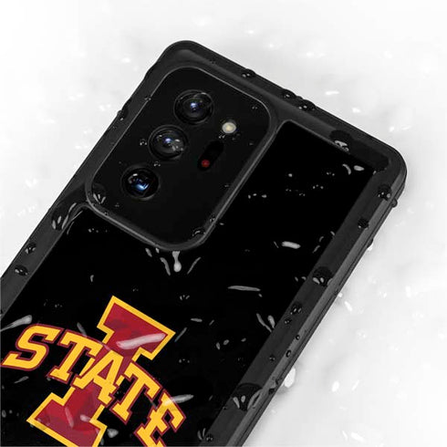 Iowa State University Primary Logo Black Galaxy Note20 Ultra 5G Waterproof Case
