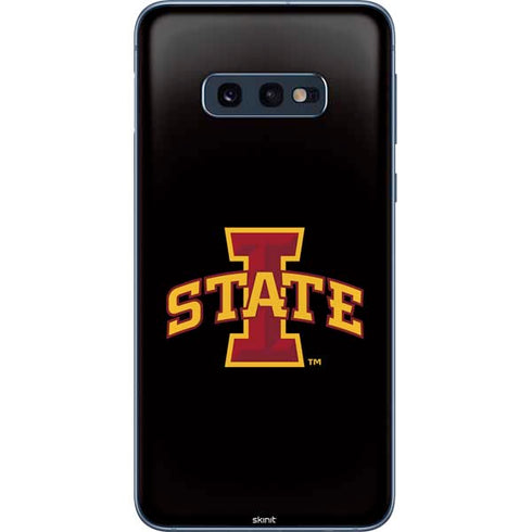 Iowa State University Primary Logo Black Galaxy S10e Skin