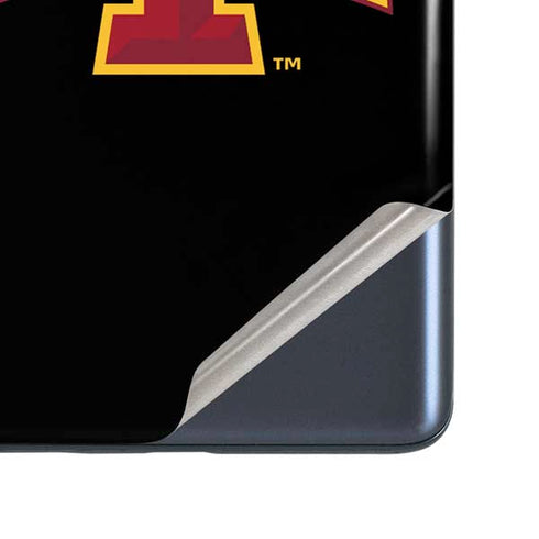 Iowa State University Primary Logo Black Galaxy S20 Fan Edition Skin