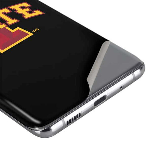 Iowa State University Primary Logo Black Galaxy S20 Plus Skin