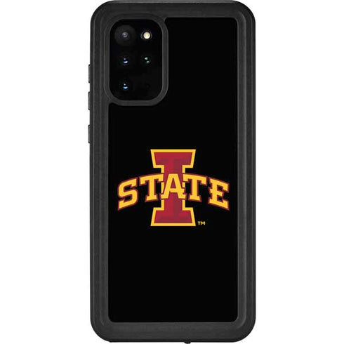 Iowa State University Primary Logo Black Galaxy S20 Plus Waterproof Case