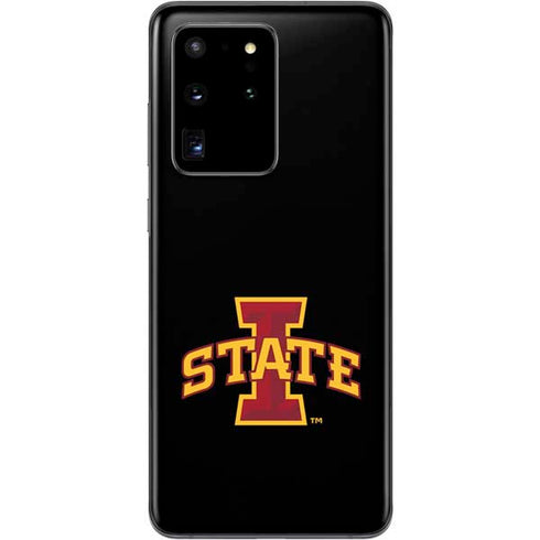 Iowa State University Primary Logo Black Galaxy S20 Ultra 5G Skin