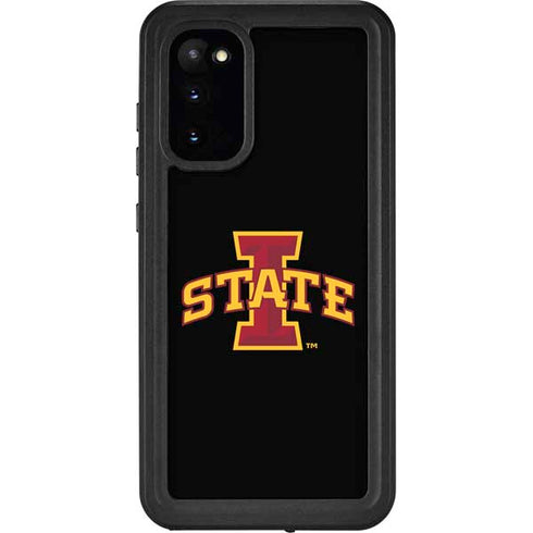Iowa State University Primary Logo Black Galaxy S20 Waterproof Case