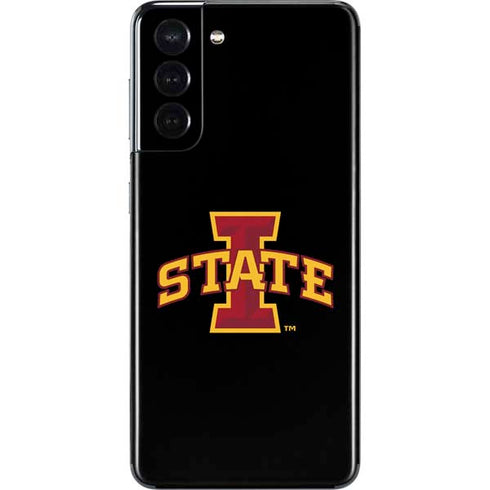 Iowa State University Primary Logo Black Galaxy S21 5G Skin
