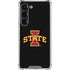 Iowa State University Primary Logo Black Galaxy S23 Clear Case