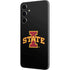 Iowa State University Primary Logo Black Galaxy S23 FE Skin