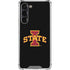 Iowa State University Primary Logo Black Galaxy S23 Plus Clear Case