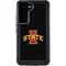 Iowa State University Primary Logo Black Galaxy S23 Plus Waterproof Case