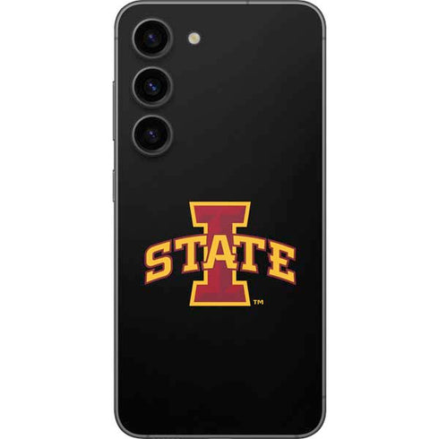 Iowa State University Primary Logo Black Galaxy S23 Skin
