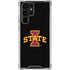 Iowa State University Primary Logo Black Galaxy S23 Ultra Clear Case