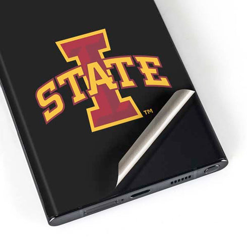 Iowa State University Primary Logo Black Galaxy S23 Ultra Skin