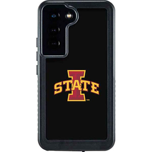Iowa State University Primary Logo Black Galaxy S23 Waterproof Case
