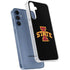 Iowa State University Primary Logo Black Galaxy S24 Clear Case