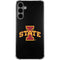 Iowa State University Primary Logo Black Galaxy S24 Plus Clear Case