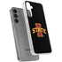 Iowa State University Primary Logo Black Galaxy S24 Plus Clear Case
