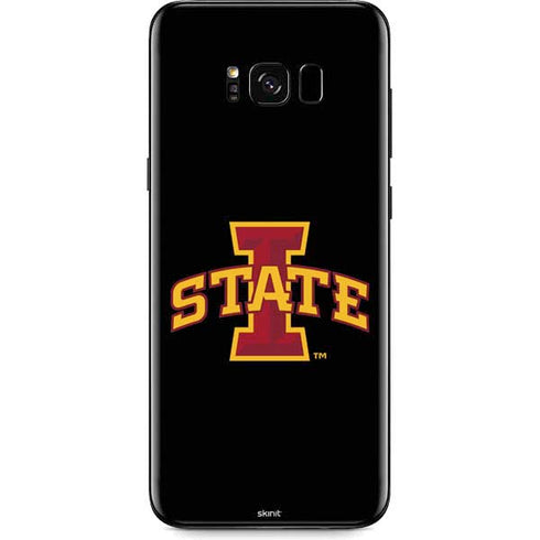 Iowa State University Primary Logo Black Galaxy S8 Plus Skin