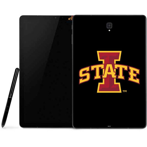Iowa State University Primary Logo Black Samsung Galaxy Tab Skin