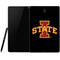 Iowa State University Primary Logo Black Samsung Galaxy Tab Skin