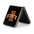Iowa State University Primary Logo Black Galaxy Z Flip5 5G Skin