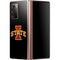 Iowa State University Primary Logo Black Galaxy Z Fold2 5G Skin