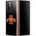 Iowa State University Primary Logo Black Galaxy Z Fold2 5G Skin