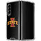 Iowa State University Primary Logo Black Galaxy Z Fold4 5G Clear Case