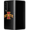 Iowa State University Primary Logo Black Galaxy Z Fold4 5G Skin