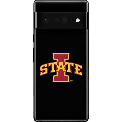 Iowa State University Primary Logo Black Google Pixel 6 Pro Skin
