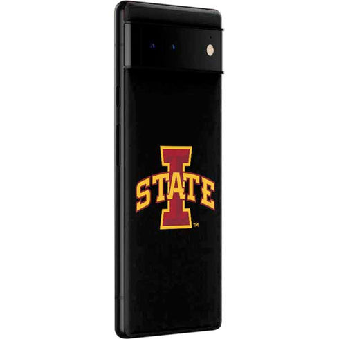 Iowa State University Primary Logo Black Google Pixel 6 Pro Skin