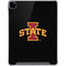 Iowa State University Primary Logo Black iPad Pro 12.9in (2020) Clear Case
