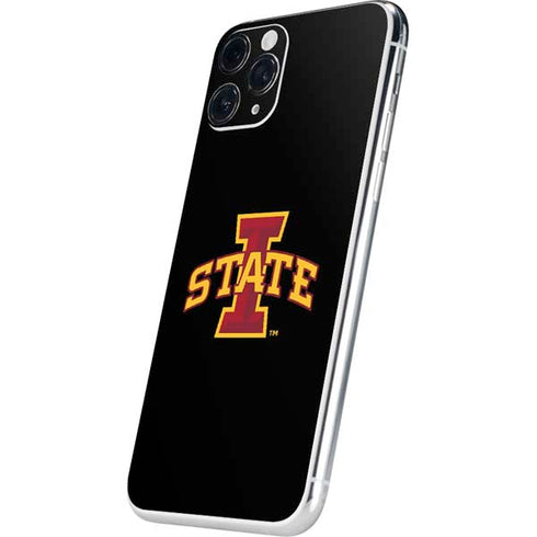 Iowa State University Primary Logo Black iPhone 11 Pro Skin